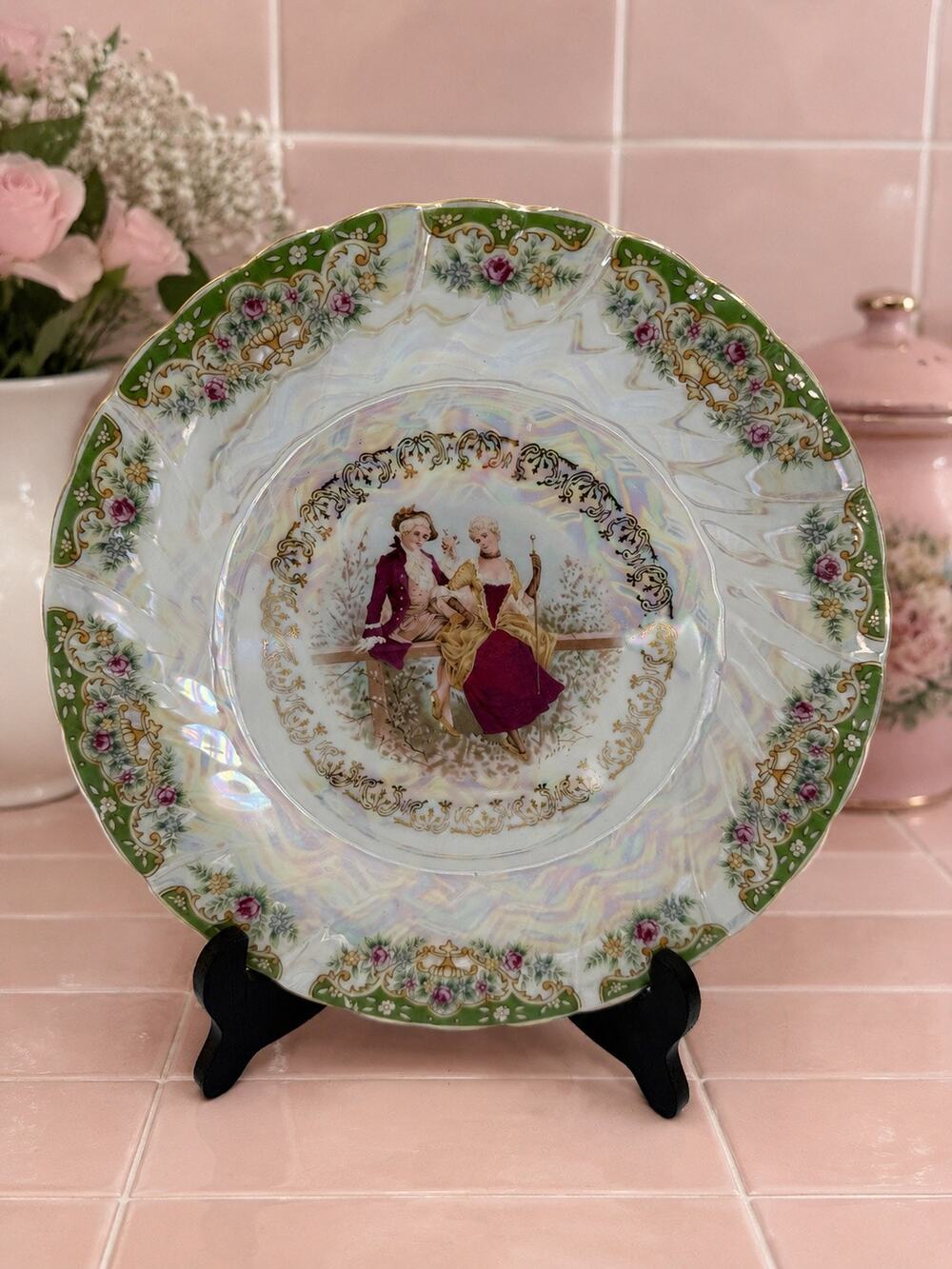 1940's Ardalt Lusterware Decorative Plate